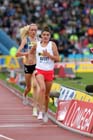 Kate Avery and Eilish McColgan in the 5000 metres, 2012 Samsung Diamond League, Crystal Palace, London.